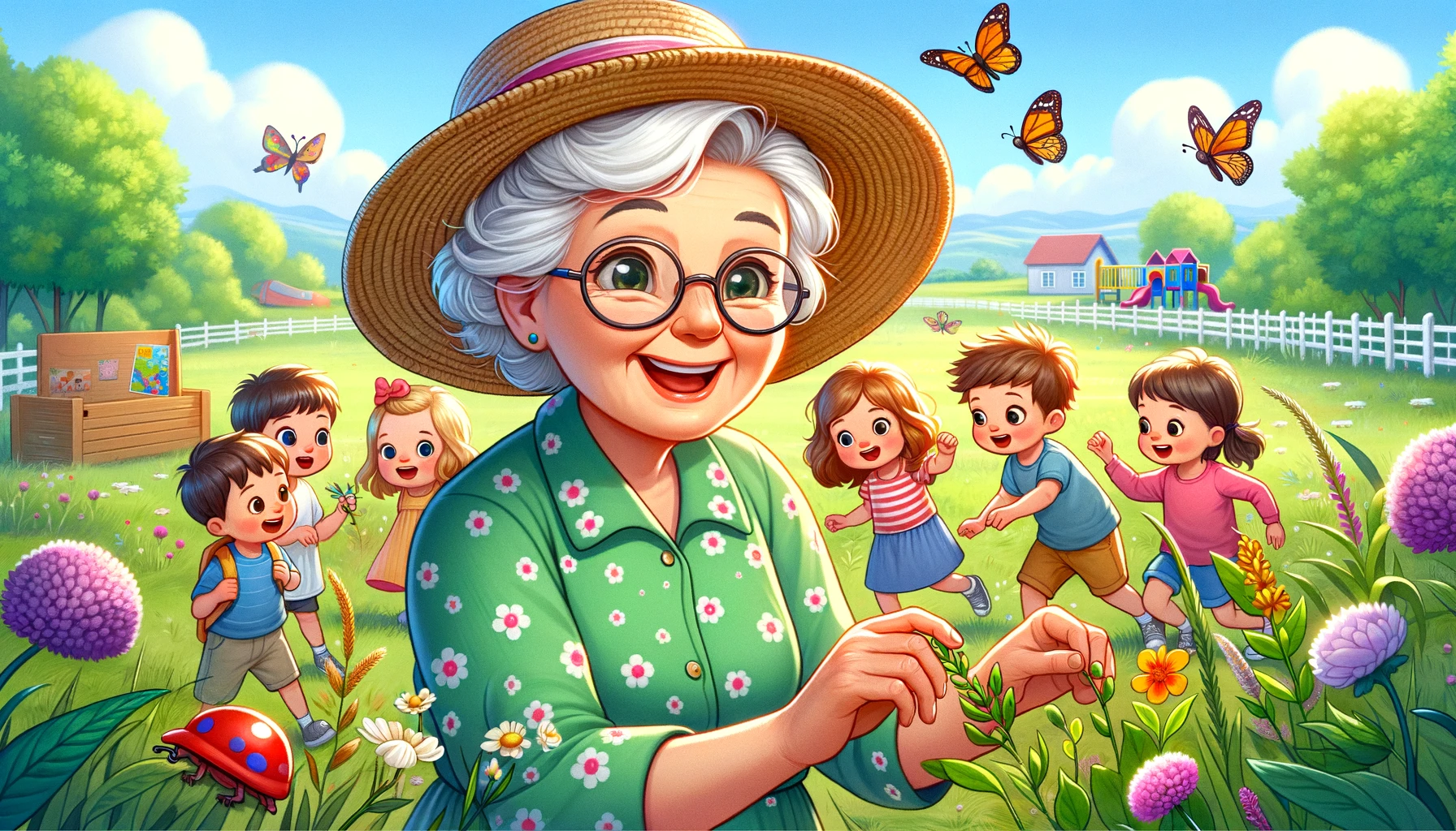 Découvrez les Jeux d'Été à la Prairie avec Mamy Flora